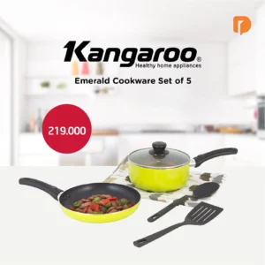 Kangaroo Emerald Cookware Set 5